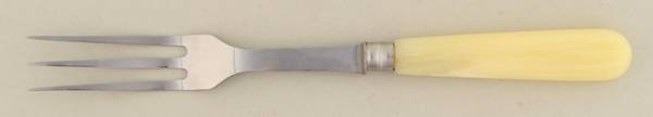 Bistro Cutlery-Ivory (Stainless) Solid Serving Fork
