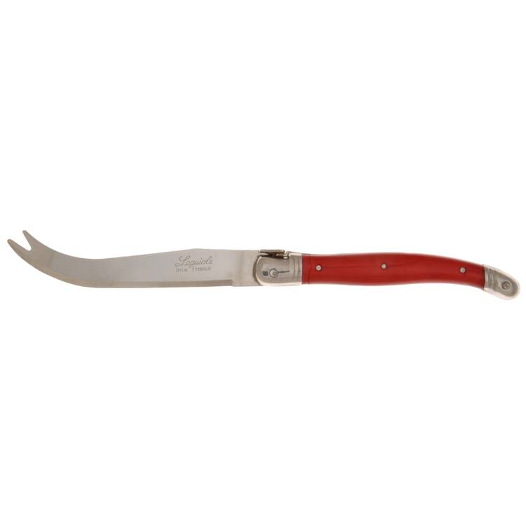 Laguiole-Red (Stainless) Solid Cheese Serving Pick