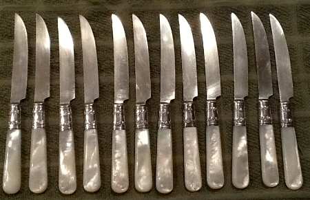 Pearl Handle 2 (Sterling) by J E Caldwell