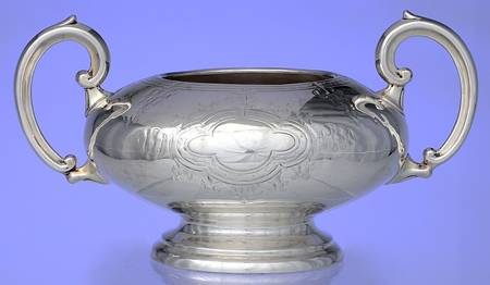 JRF5 (Sterling, Hollowware) Sugar Bowl No Lid by John Round & Son, Ltd