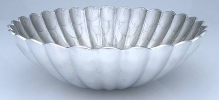 Classic-Platinum (Aluminum, Hollowware) 15" Round Bowl
