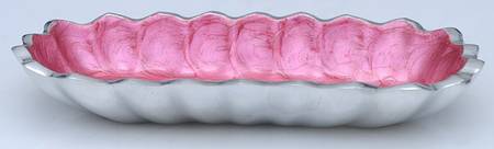 Classic Raspberry Oval Butter Tray