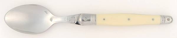 Laguiole-Antique White (Stainless Place/Oval Soup Spoon