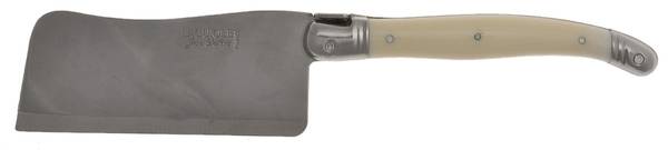 Laguiole-Antique White (Stainless Cheese Cleaver with Stainless Blade