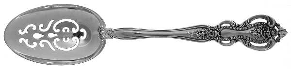 Auberge-Belle Auberge (Sterling, 1980) Pierced Tablespoon (Serving Spoon)