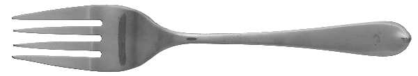Betsy Patterson-Plain (Sterling) Individual Salad Fork