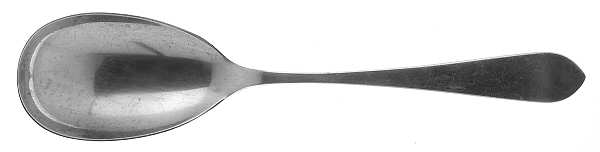 Betsy Patterson-Plain (Sterling) Solid Serving Spoon