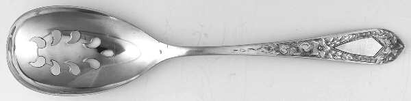 Betsy Patterson-Eng (Sterling, 1932) Pierced Solid Serving Spoon