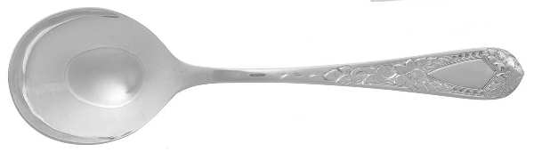 Betsy Patterson-Eng (Sterling, 1932) Round Bowl Soup Spoon (Cream Soup)