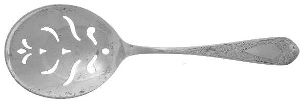 Betsy Patterson-Eng (Sterling, 1932) Large Pierced Pea Serving Spoon