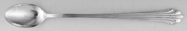 Classic Flutes (Silverplate, 1980) Iced Tea Spoon
