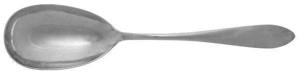 Clinton (Sterling, 1925) Large Solid Serving Spoon