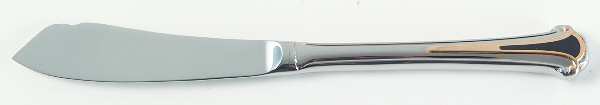 Cloisonne Royale (Stainless-Black-Gold) Hollow Handle Master Butter Knife