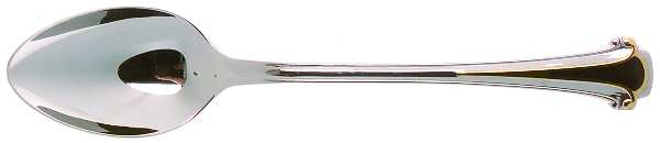 Cloisonne Royale (Stainless-Black-Gold) Place/Oval Soup Spoon