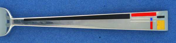 Composition Cloisonne-Red-Yellow-Blue by Kirk Stieff