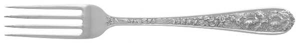 Corsage (Sterling, 1935, No Monogram) Fork