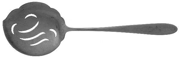 Cynthia-Plain (Sterling, 1957) Tomato Server, Solid Piece