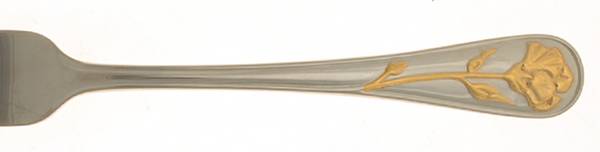 Danae (Stainless, Gold Accent) by Kirk Stieff