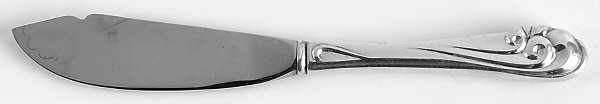 Dancing Surf (Sterling, 1986) Hollow Handle Master Butter Knife