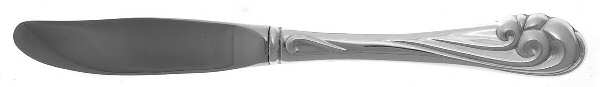 Dancing Surf (Sterling, 1986) Modern Hollow Butter Spreader (Stainless)