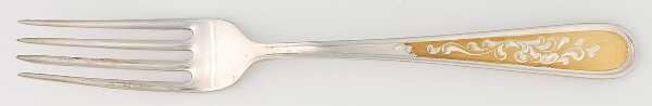 Golden Calvert-Engraved (Sterling, 1982) Fork