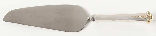 Golden Severn-Worthington (Sterling, 1990) Pie & Cake Server with Stainless Blade