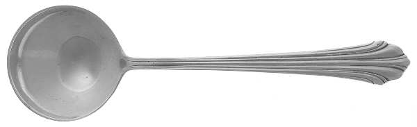 Homewood (Sterling, 1938, No Monograms) Large Round Bowl Soup Spoon (Bouillon)