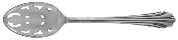 Homewood (Sterling, 1938, No Monograms) Pierced Tablespoon (Serving Spoon)