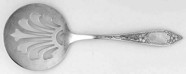 Lady Claire-Hand Engraved (Sterling, 1925) Tomato Server, Solid Piece by Kirk Stieff