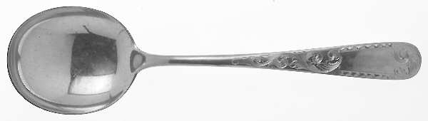 Mayflower (Sterling, 1846) Round Bowl Soup Spoon (Cream Soup)