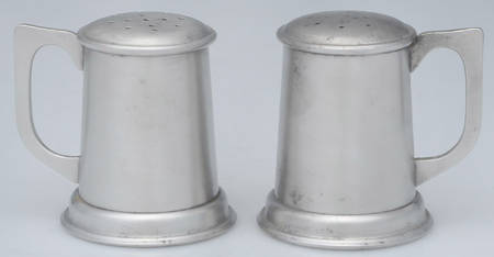 Pewter Hollowware Salt & Pepper Set