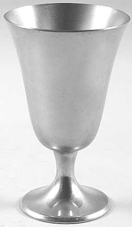 Pewter Hollowware Water Goblet