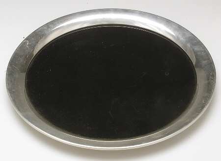 Pewter Hollowware 12" Round Tray