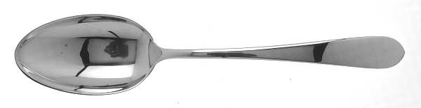 Plain Antique (Silverplate, 1980) Tablespoon (Serving Spoon)