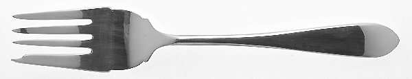 Plain Antique (Silverplate, 1980) Individual Salad Fork