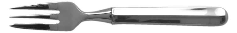 Plainsfield (Pewter) Individual Salad Fork by Kirk Stieff