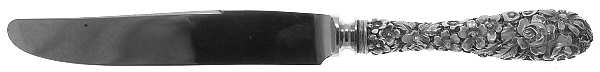 Princess-Hand Chased (Sterling, 1915) New French Hollow Knife with Bolster