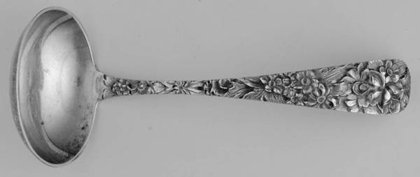 Princess-Hand Chased (Sterling, 1915) Solid Gravy Ladle