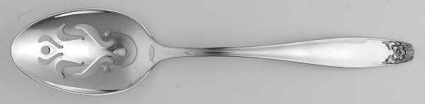 Puritan (Sterling, 1922) Pierced Tablespoon (Serving Spoon) CM