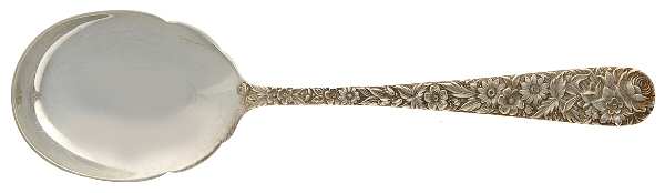 Repousse (Sterling, 1828) Small Solid Berry/Casserole Spoon