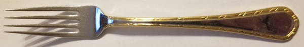 Ribbon Reed (Stainless-Gold Accent) Fork