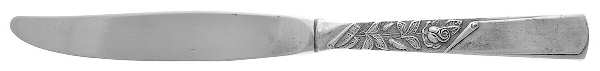 Rose Motif (Sterling, 1954, No Monograms) Hollow Handle Youth Knife