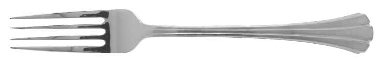 Satin Flutes (Stainless) Fork