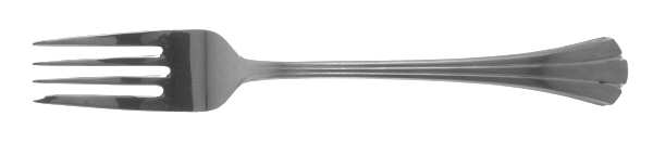Satin Flutes (Stainless) Individual Salad Fork