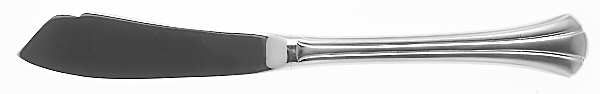 Satin Flutes (Stainless) Hollow Handle Master Butter Knife