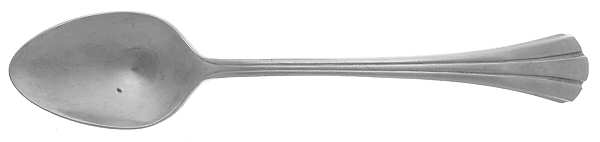Satin Flutes (Stainless) Place/Oval Soup Spoon