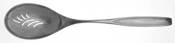 Selene (Sterling, 1975) Pierced Tablespoon (Serving Spoon)