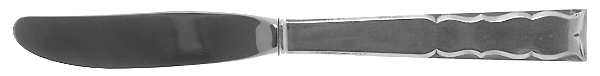 Skylark (Sterling, 1954) Modern Hollow Butter Spreader (Stainless)