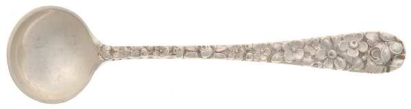 Stieff Rose (Sterling, 1892, No Monograms) Master Salt Spoon