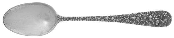 Stieff Rose (Sterling, 1892, No Monograms) Five O'Clock Teaspoon